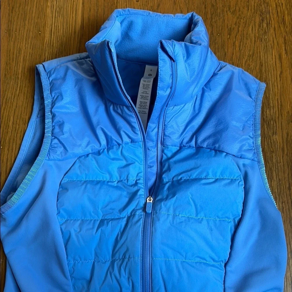 Lululemon Down For It All Vest size 4